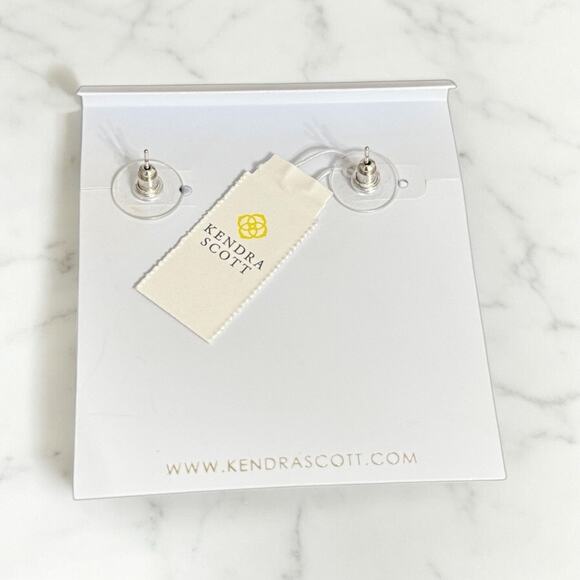 NWT! Kendra Scott Laurie Ear Climbers Earrings in Silver (MSRP $80) - Picture 4 of 4